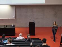 Lejla Batina lecture at CTU FIT